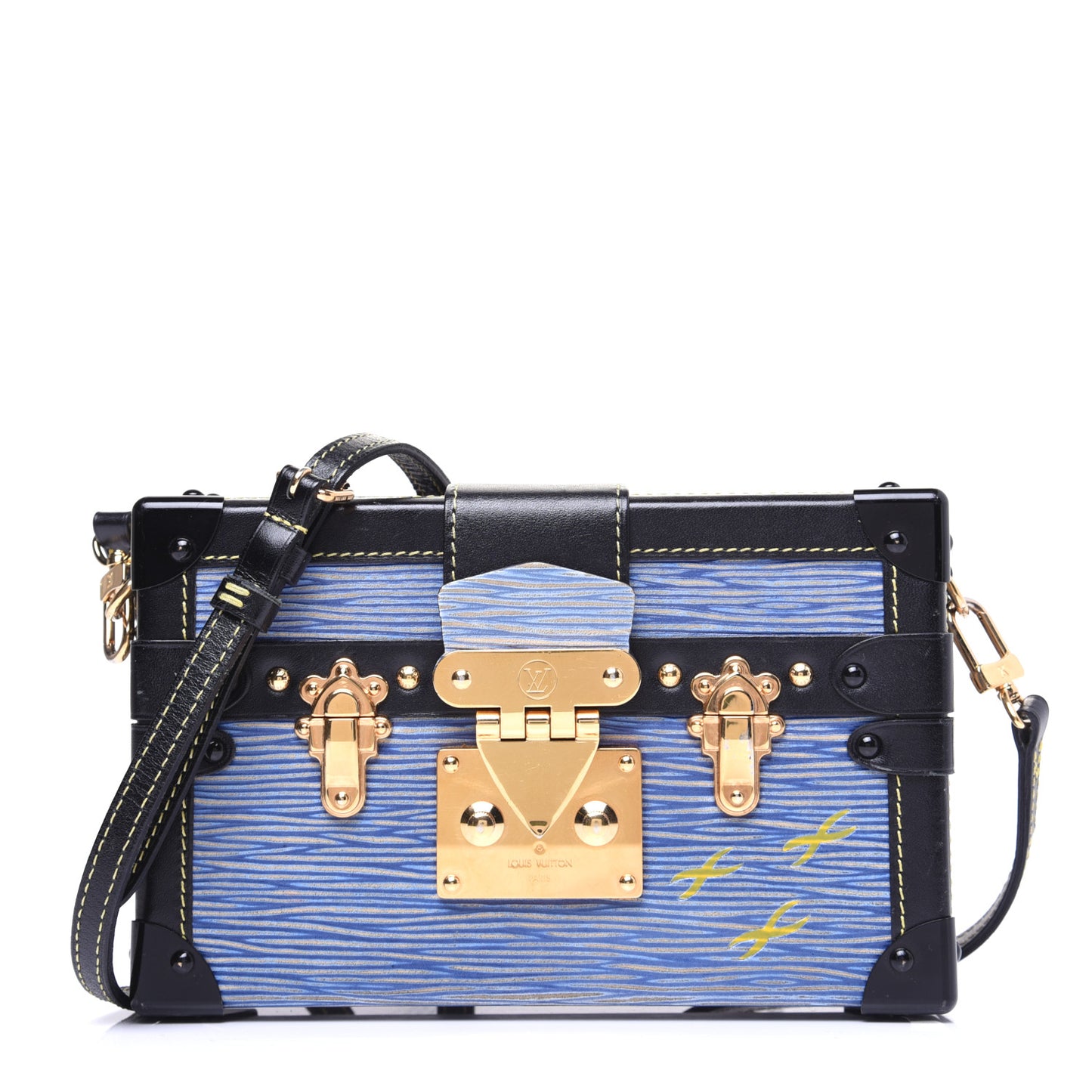 Epi Petite Malle Denim Light