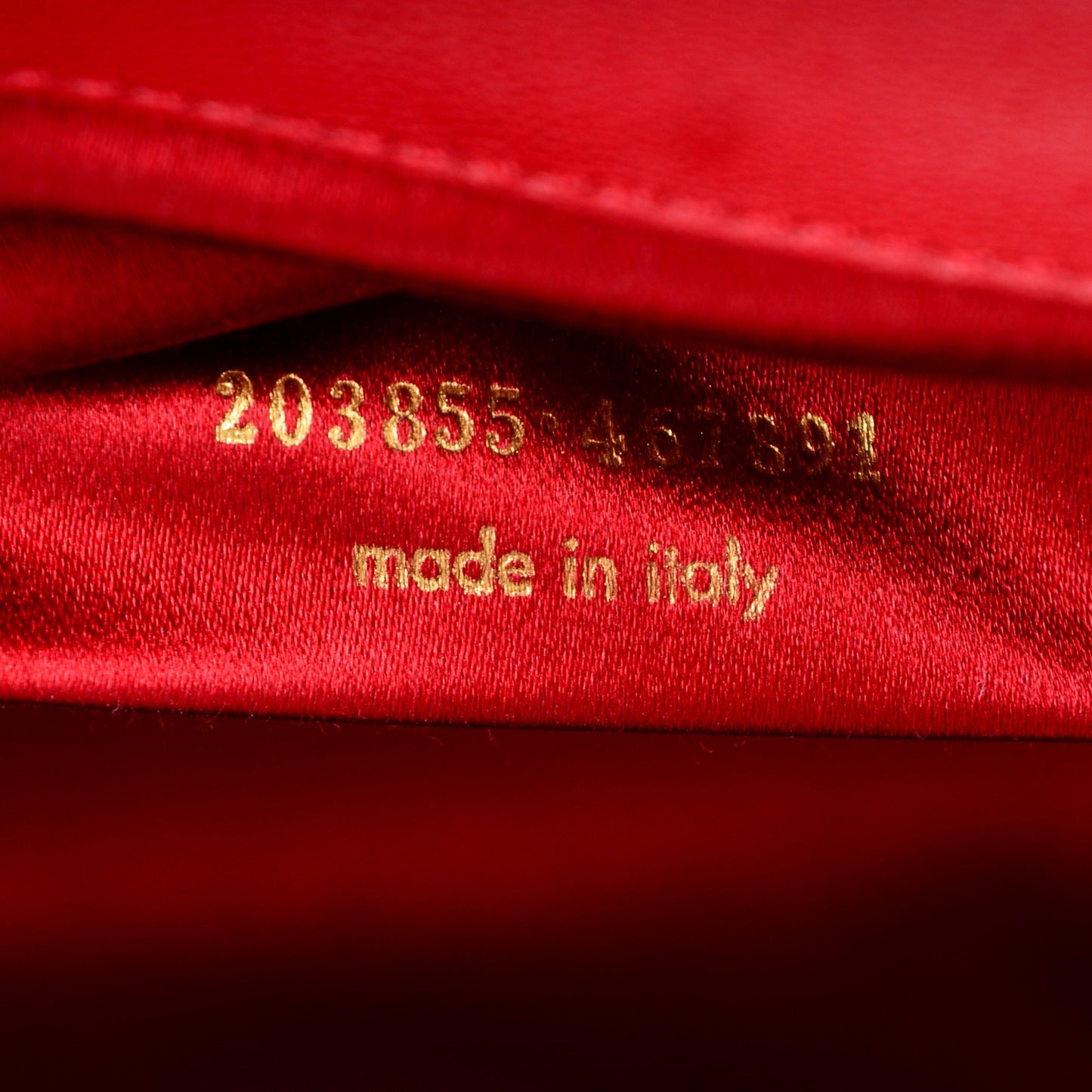 Goatskin Monogram Large Belle De Jour Clutch Red