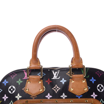 Louis Vuitton Monogram Multicolor Alma Black 12 of 13
