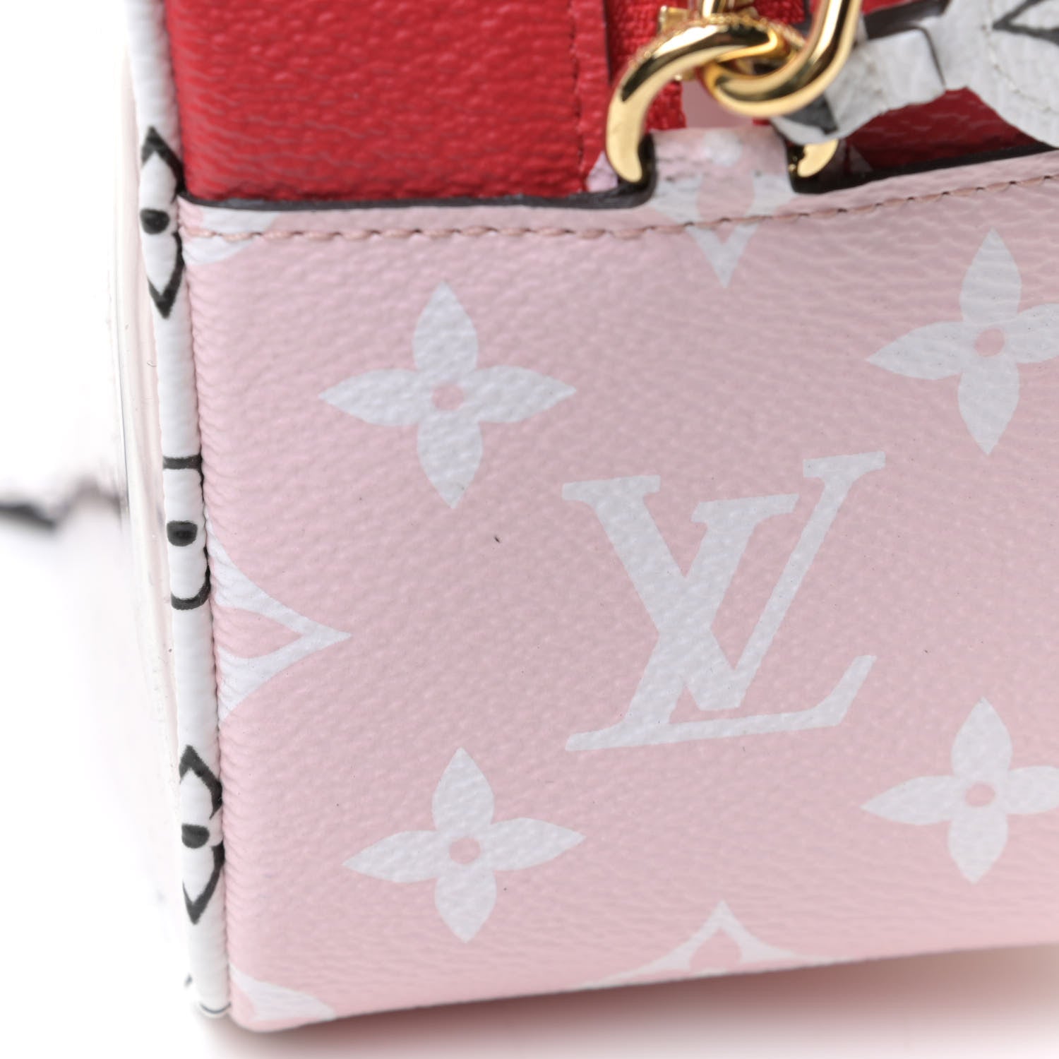 Louis Vuitton Monogram Giant Beach Pouch Rouge 10 of 11