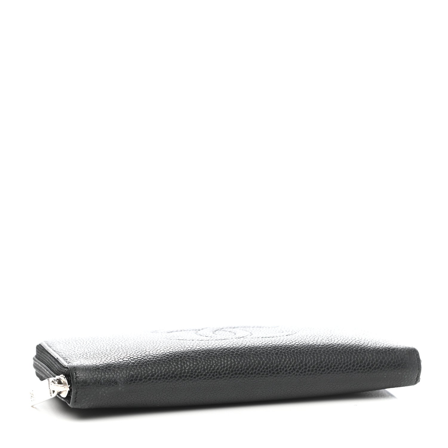 Chanel Caviar Large Timeless CC Zip Around Wallet Black 4 of 12