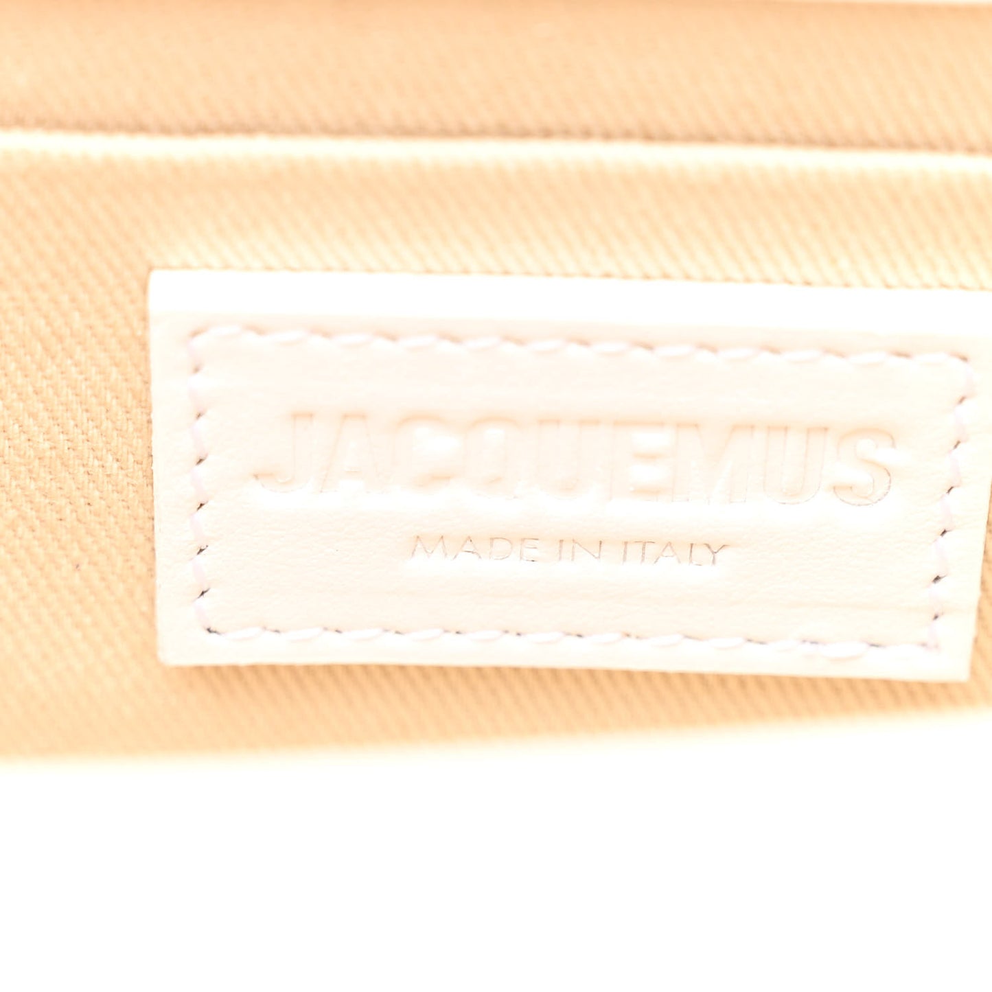 Smooth Calfskin Le Chiquito Long White