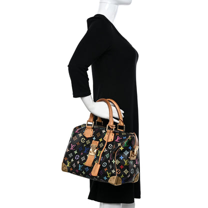 Louis Vuitton Monogram Multicolor Speedy 30 Black 2 of 18