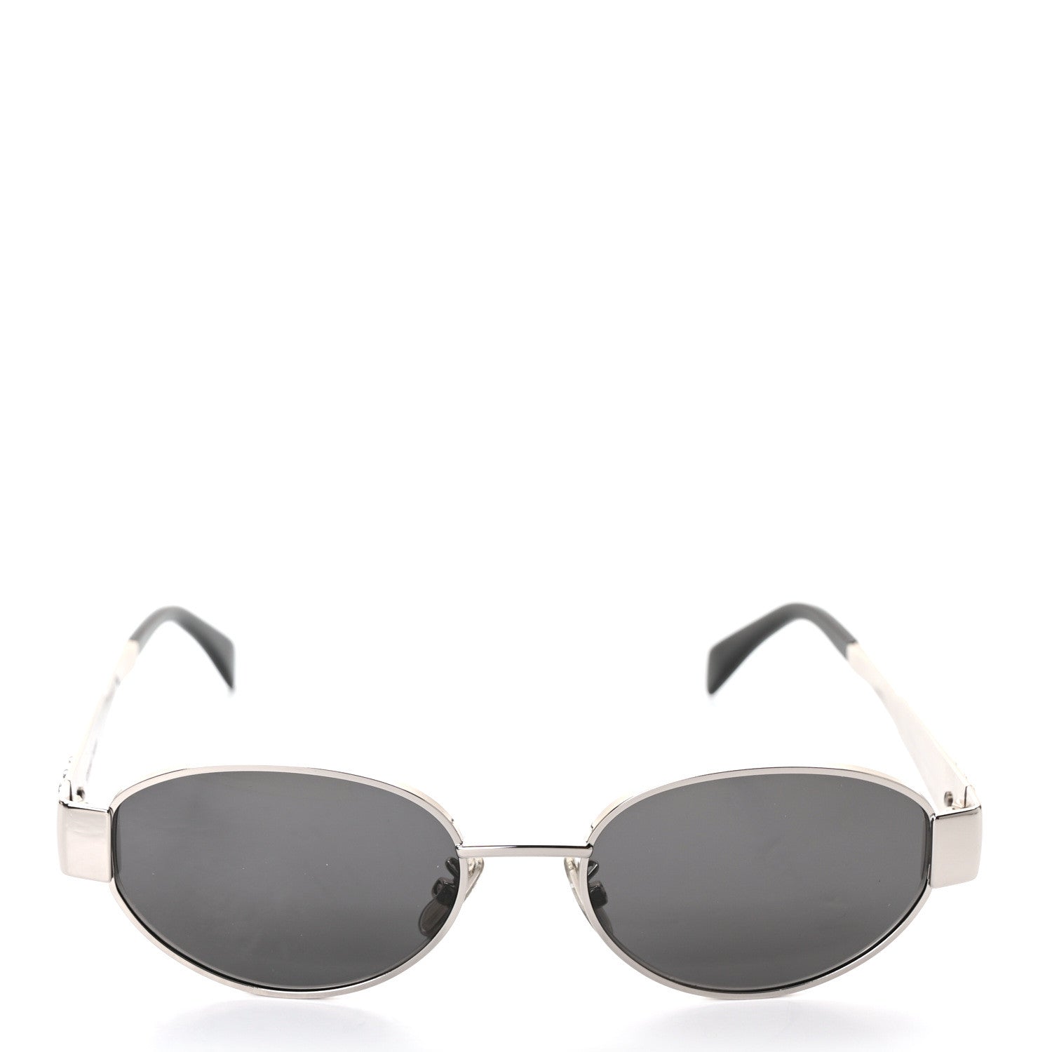 Celine Metal Triomphe 01 Sunglasses CL40235U Silver Black 2 of 6