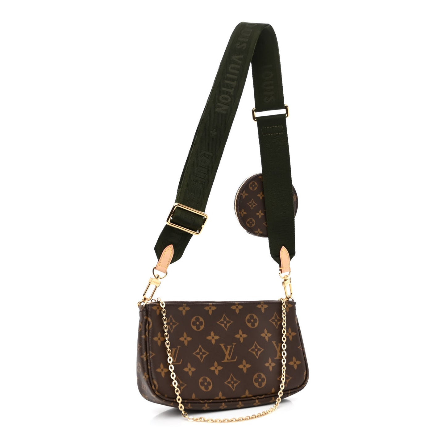 Monogram Multi Pochette Accessories Kaki