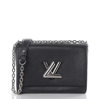 Louis Vuitton Epi Twist Shoulder Bag MM Black 1 of 9