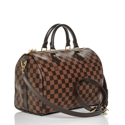 Louis Vuitton Damier Ebene Speedy Bandouliere 30 3 of 6