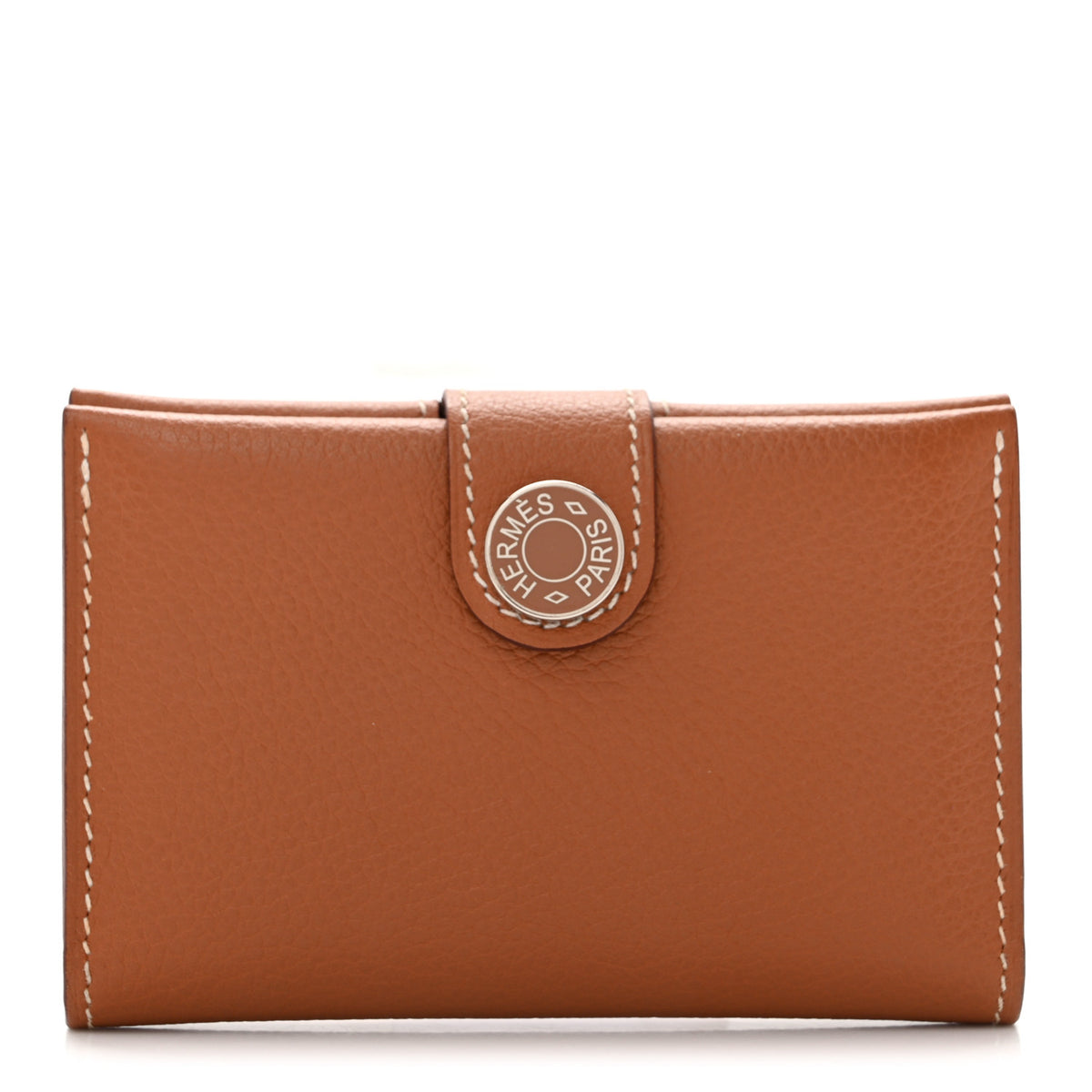 Hermes Evercolor R.M.S card holder Gold 1 of 7