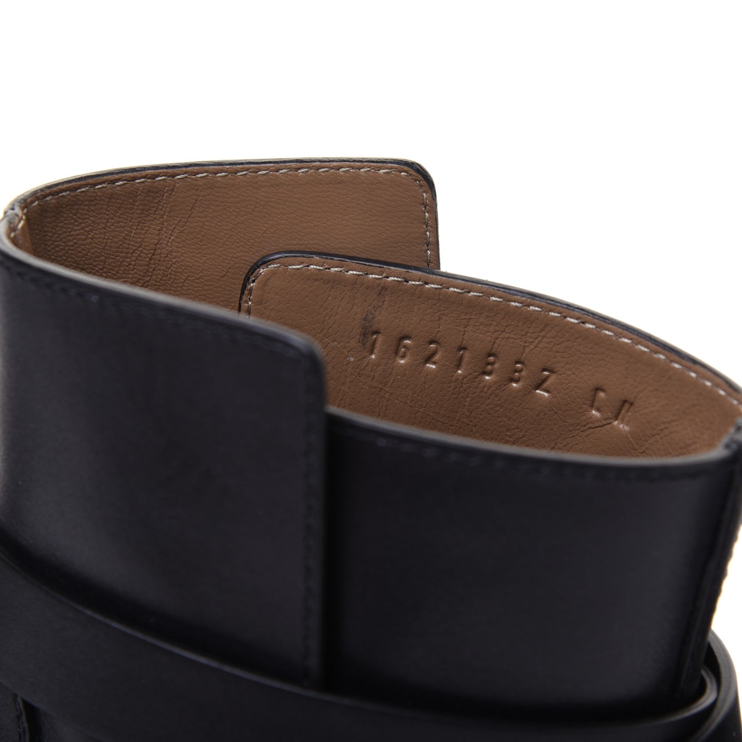 Calfskin Neo Low Boots 35 Black