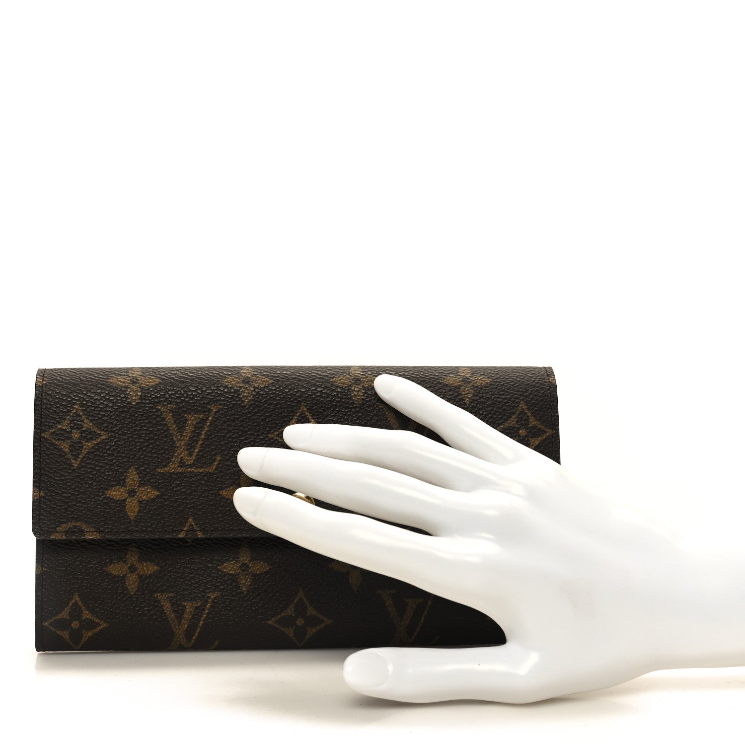 Louis Vuitton Monogram Sarah Wallet 2 of 10