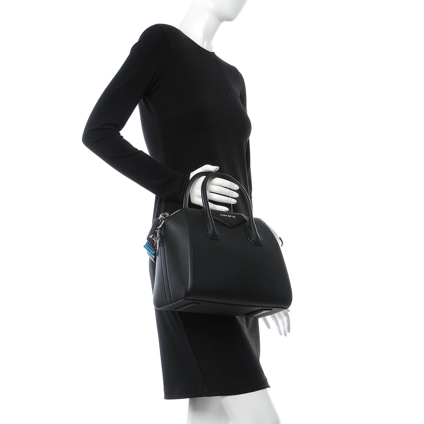 Sugar Goatskin Small Antigona Black