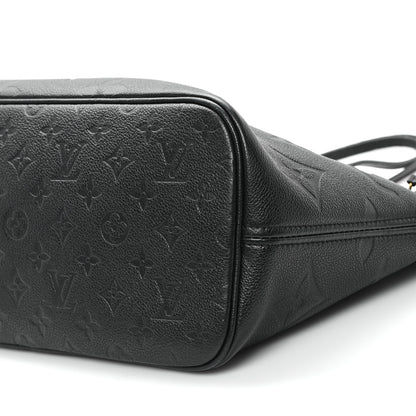 Louis Vuitton Empreinte Monogram Giant Neverfull MM  Black 10 of 12