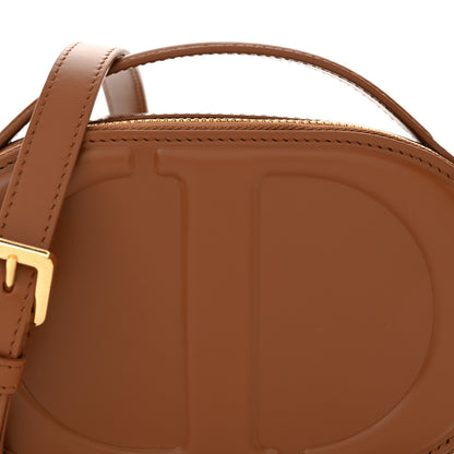 Christian Dior Calfskin CD Signature Oval Crossbody Camera Bag Brown 9 of 11