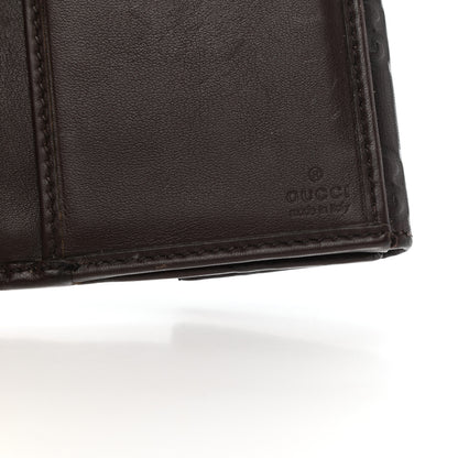 Gucci Guccissima Signature Dice Continental Wallet Chocolate 8 of 9