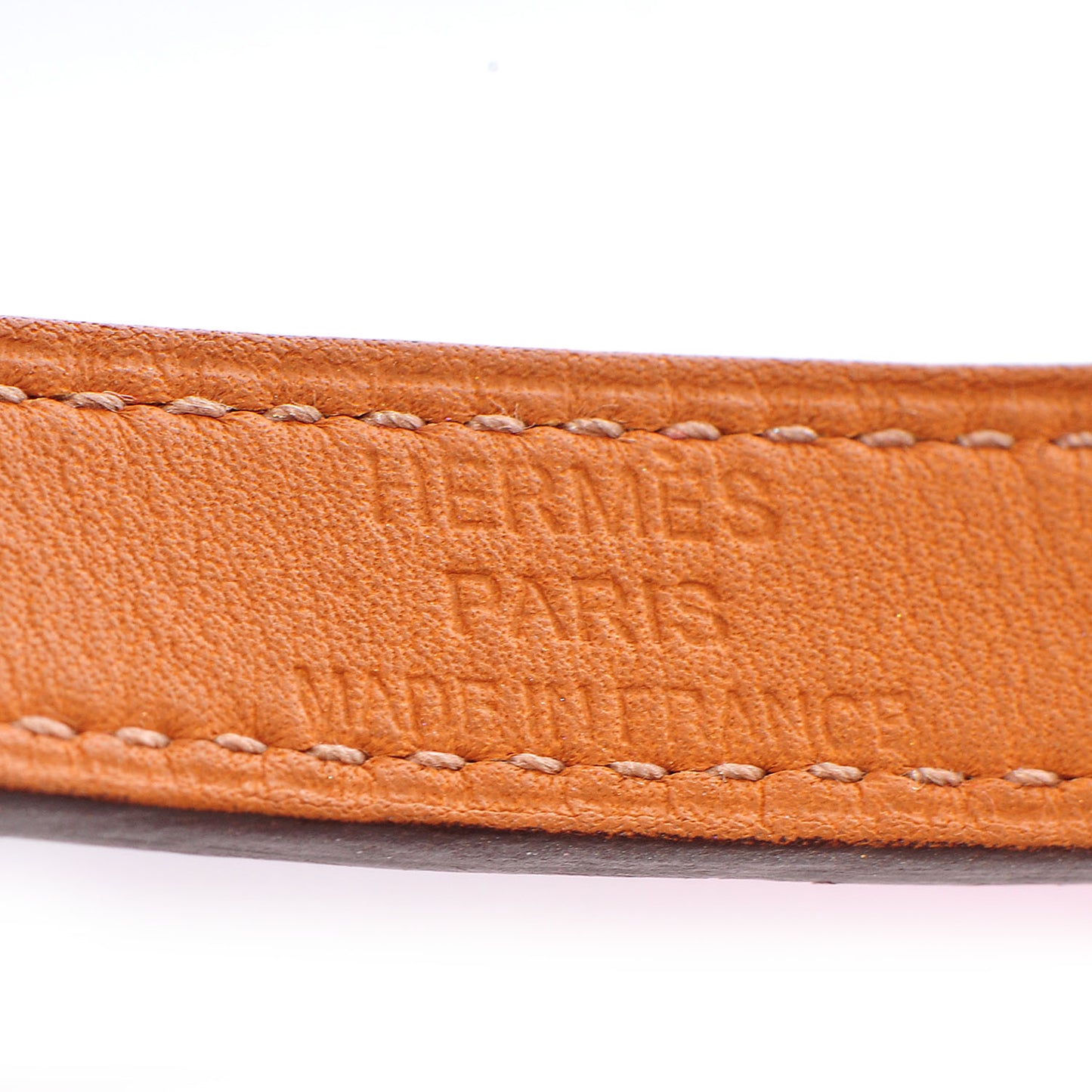 Epsom Kelly Double Tour Bracelet Rouge Casaque Small