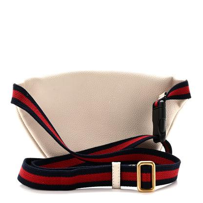 Gucci Grained Calfskin Small Logo Belt Bag White 3 of 10