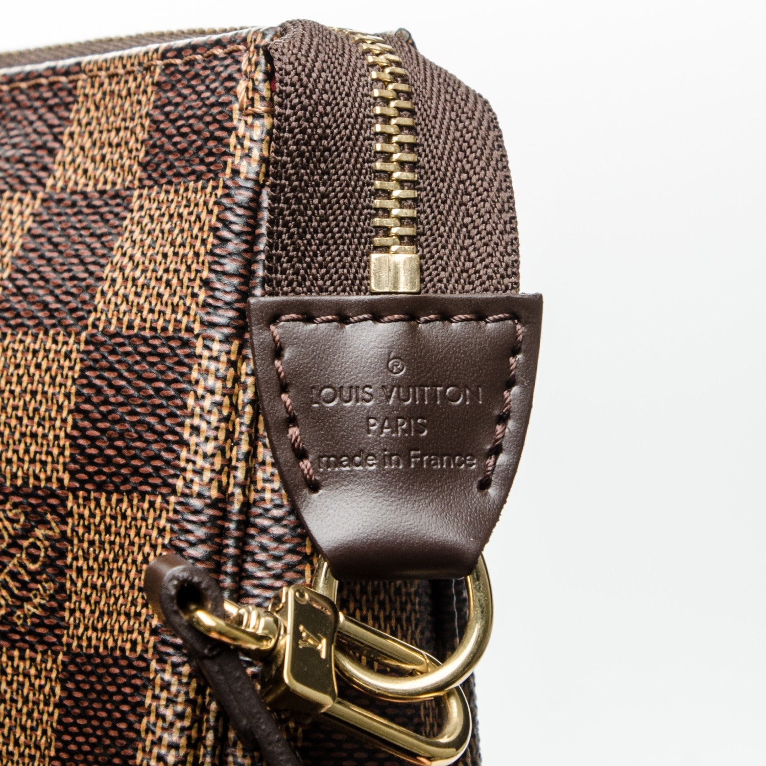 Louis Vuitton Damier Ebene Pochette Accessories NM 6 of 7