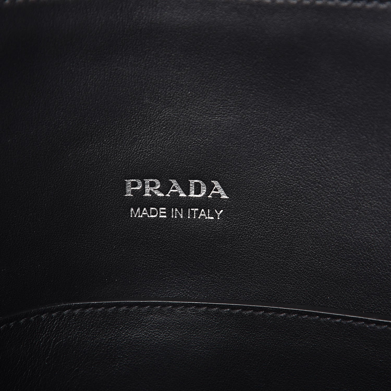 Prada Calfskin Concept Top Handle Bag Black 6 of 9