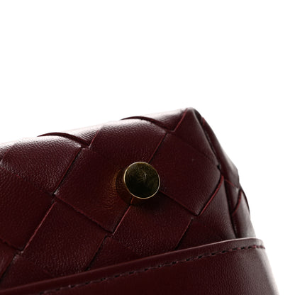 Bottega Veneta Calfskin Nappa Intrecciato Mini Wallace Barolo 12 of 13