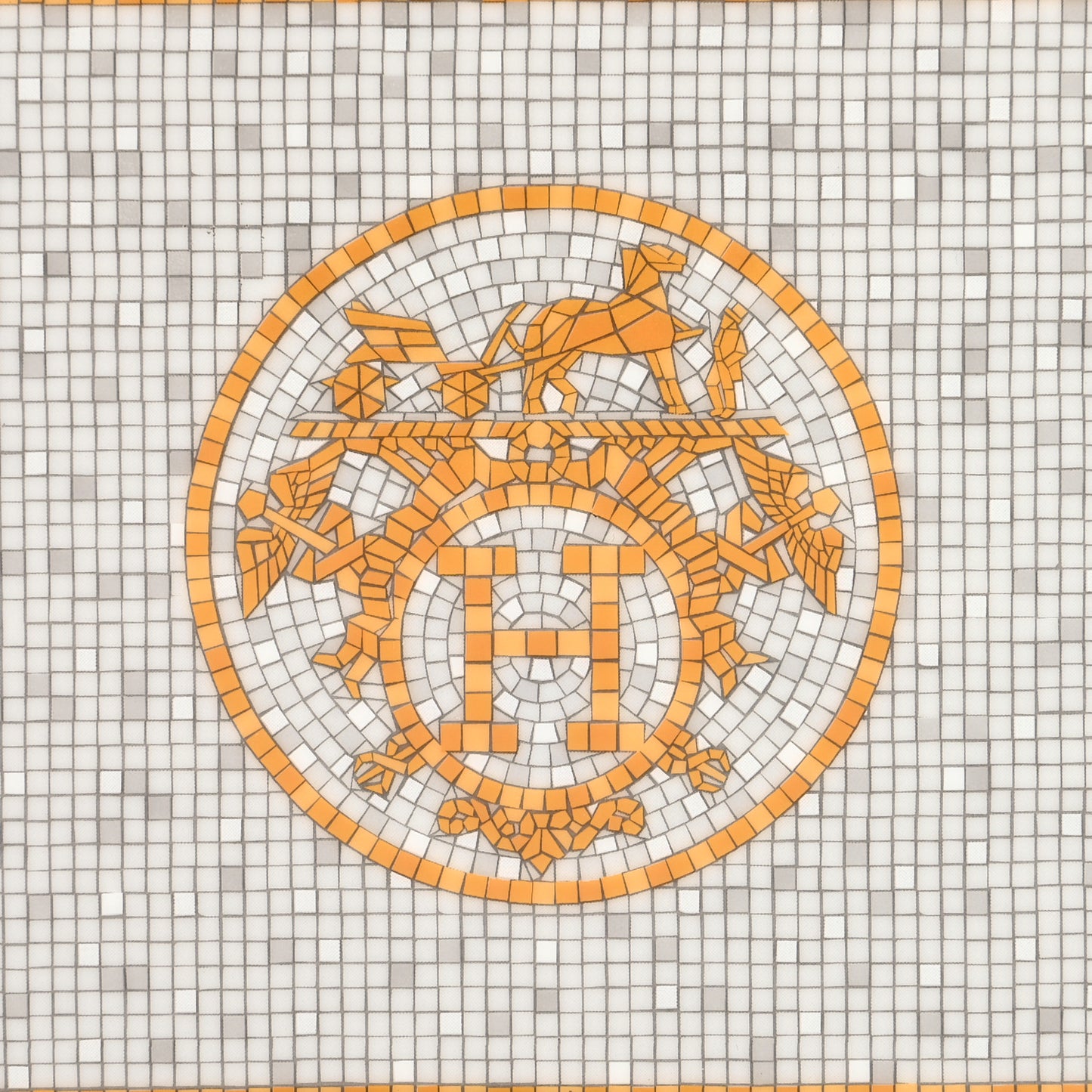 Porcelain Mosaique au 24 Gold Sushi Plate