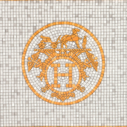 Hermes Porcelain Mosaique au 24 Gold Sushi Plate 7 of 9