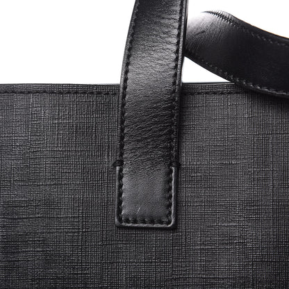 Fendi Zucca Spalmati Top Handle Convertible Tote Black 11 of 12