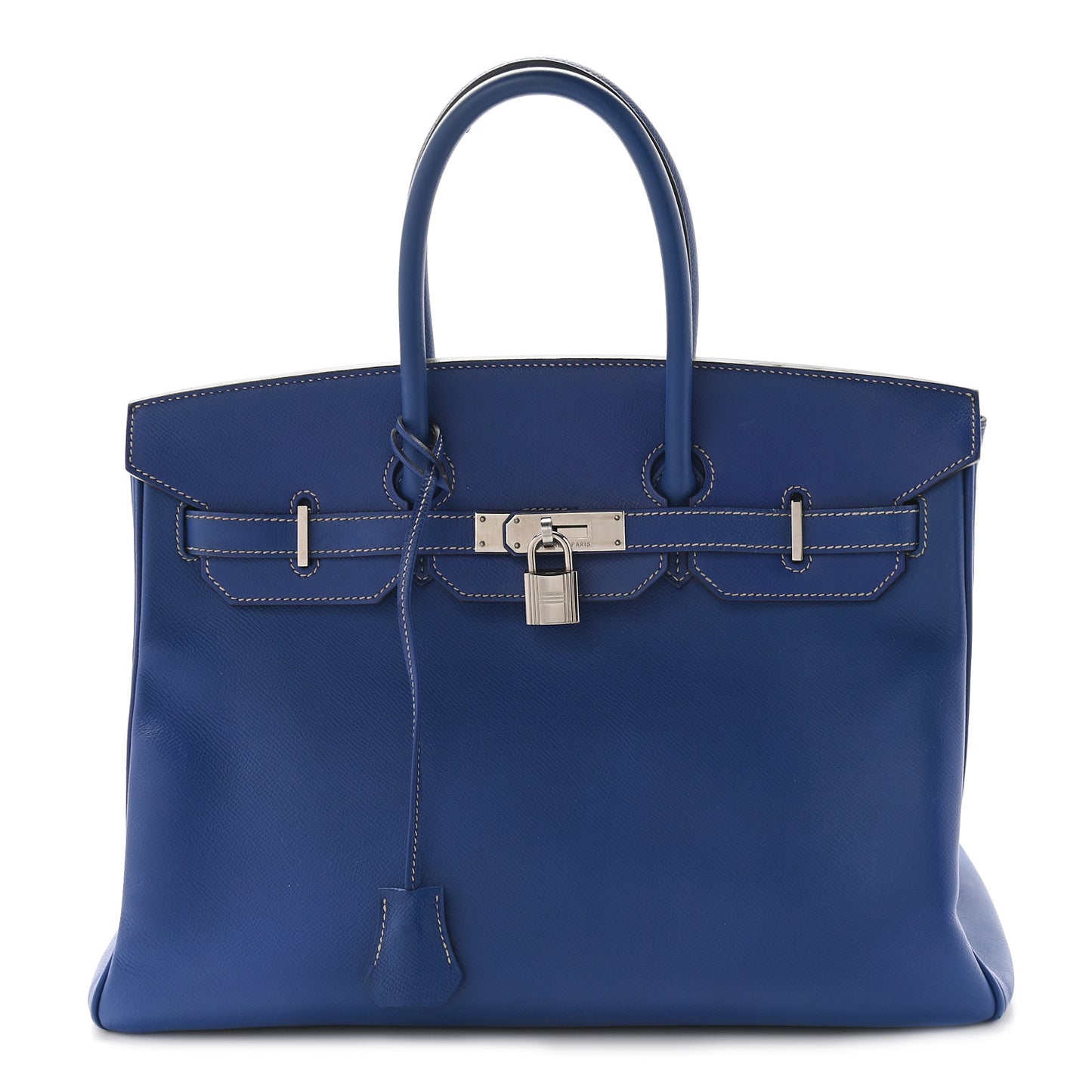 Epsom Candy Birkin 35 Bleu Electrique Mykonos