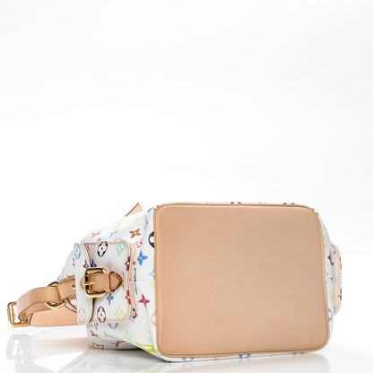 Louis Vuitton Monogram Multicolor Petit Noe White 4 of 8