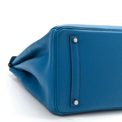 Hermes Togo Birkin 35 Mykonos 9 of 11