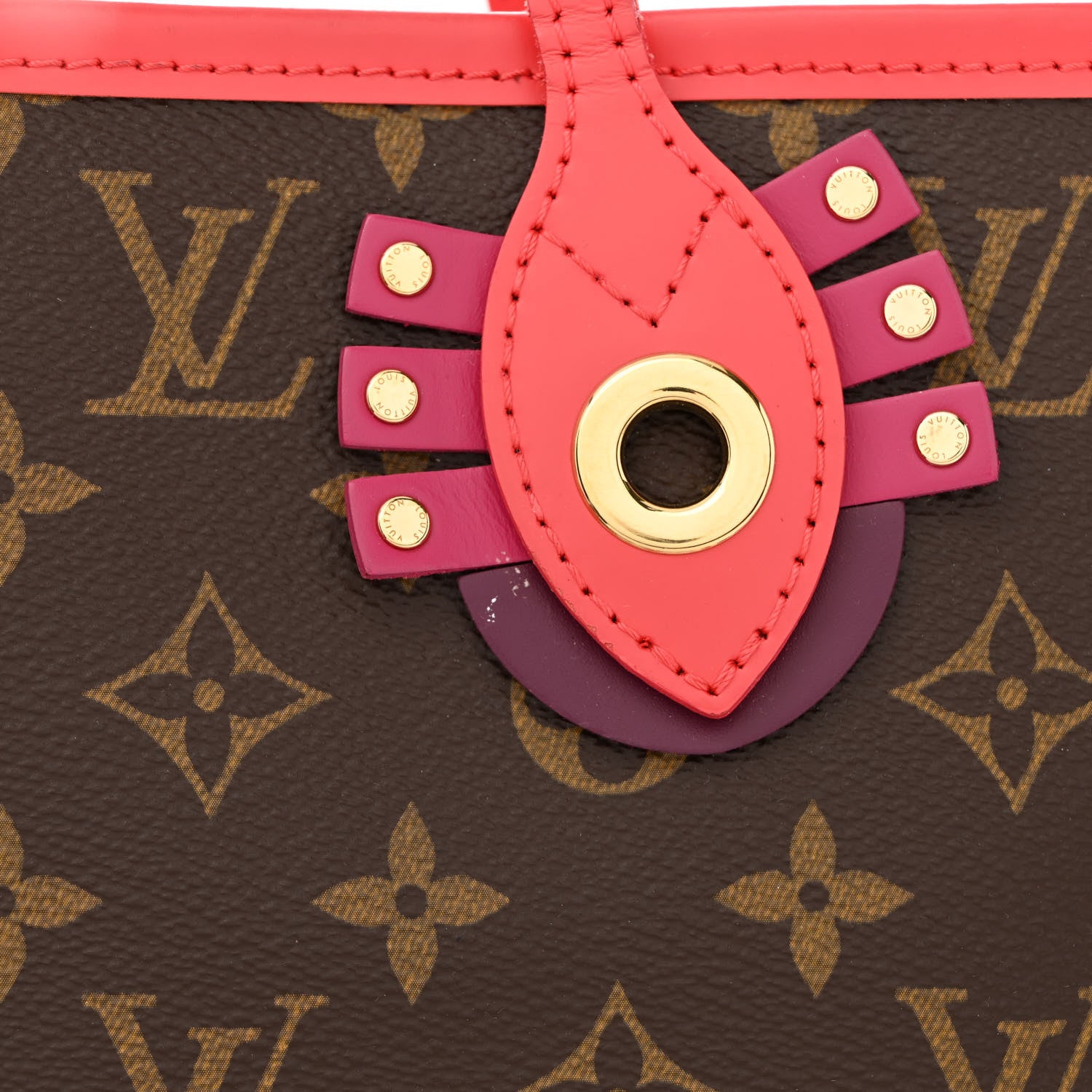 Louis Vuitton Monogram Totem Neo Neverfull MM Flamingo 15 of 16