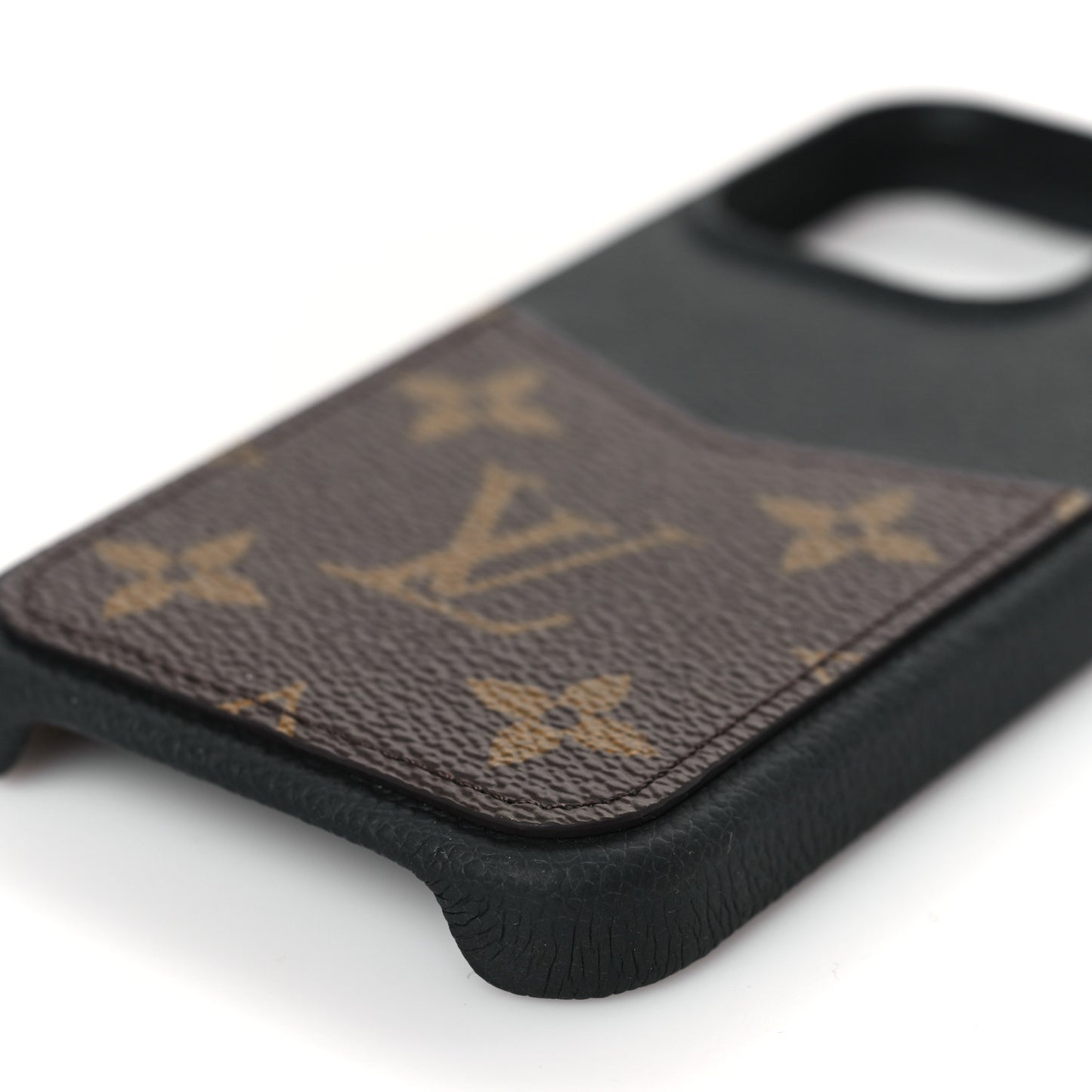 Monogram Pallas iPhone 15 Pro Bumper Black