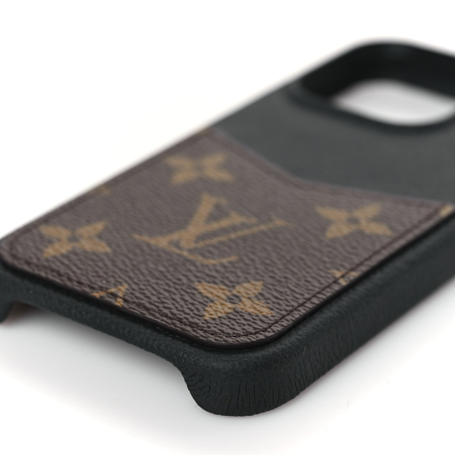 Louis Vuitton Monogram Pallas iPhone 15 Pro Bumper Black 8 of 8
