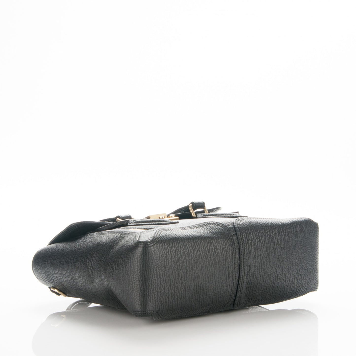 3.1 Textured Calfskin Medium Pashli Satchel Black