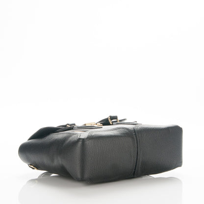 3.1 Phillip Lim 3.1 Textured Calfskin Medium Pashli Satchel Black 4 of 7
