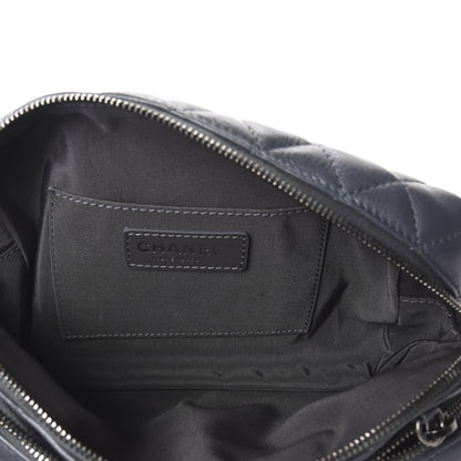 Chanel Calfskin Quilted Waist Bag Dark Grey 5 of 11