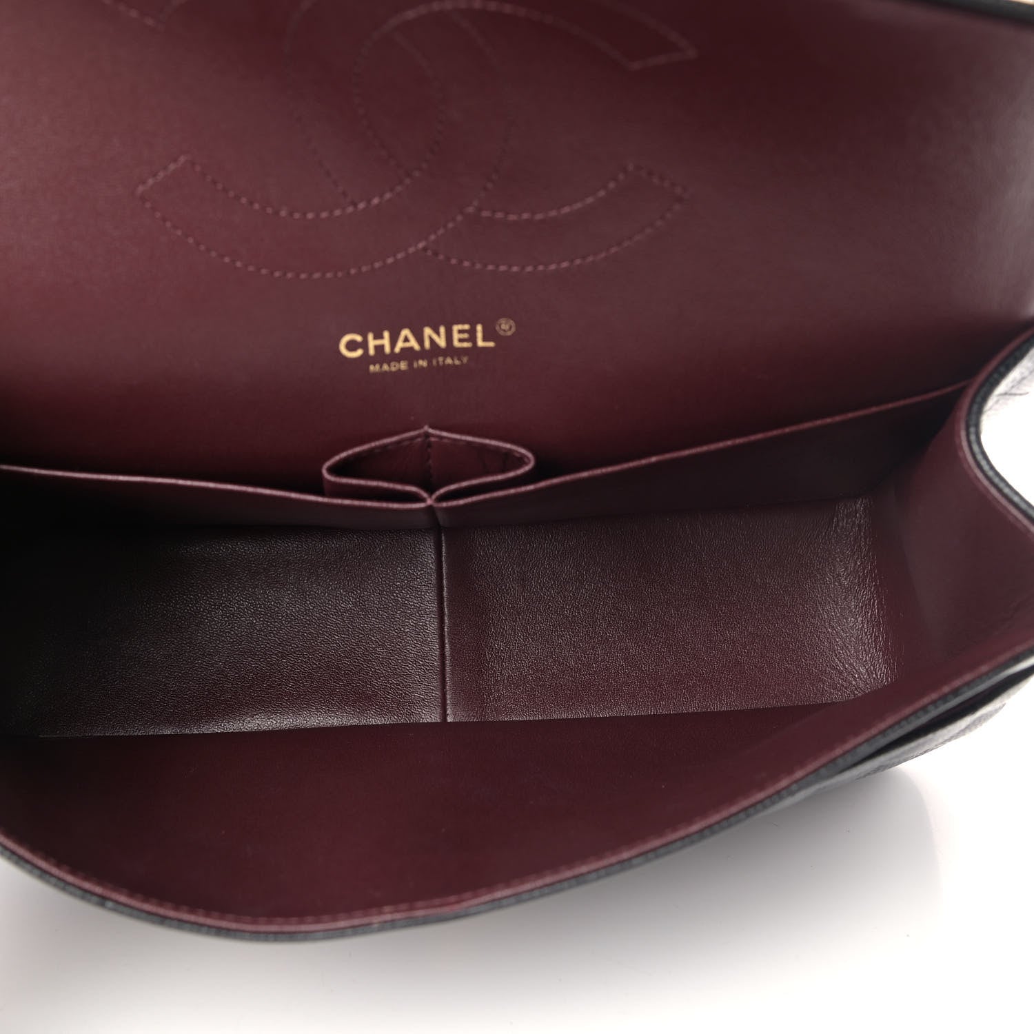 Chanel Caviar Quilted Jumbo Double Flap Black 4 of 4