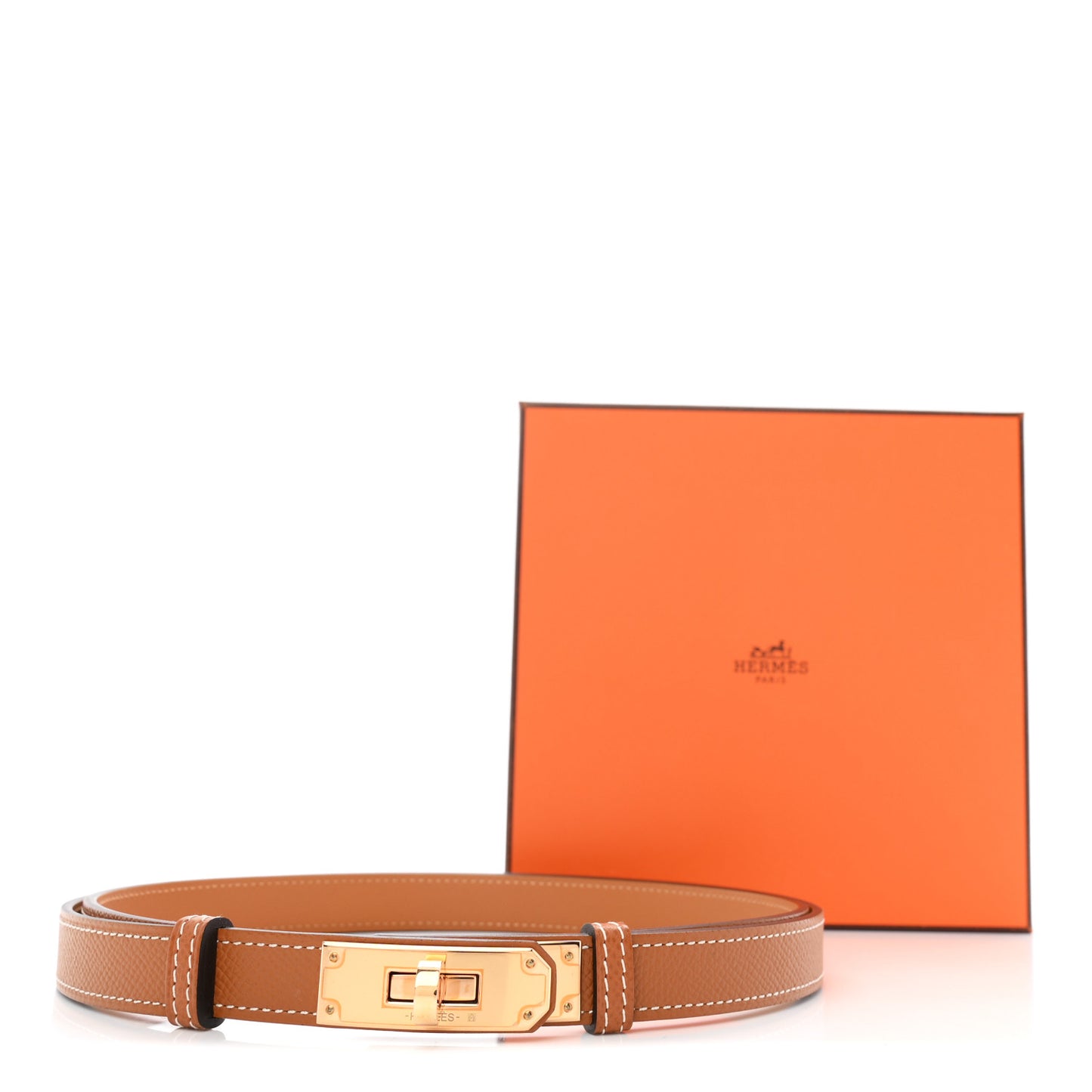 Epsom Kelly Belt Gold