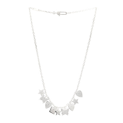 Gucci Sterling Silver Trademark Charm Necklace 3 of 4