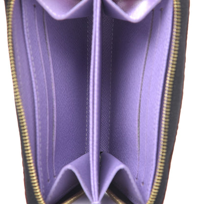 Louis Vuitton Monogram Multicolor Zippy Coin Purse Black Violet 5 of 7