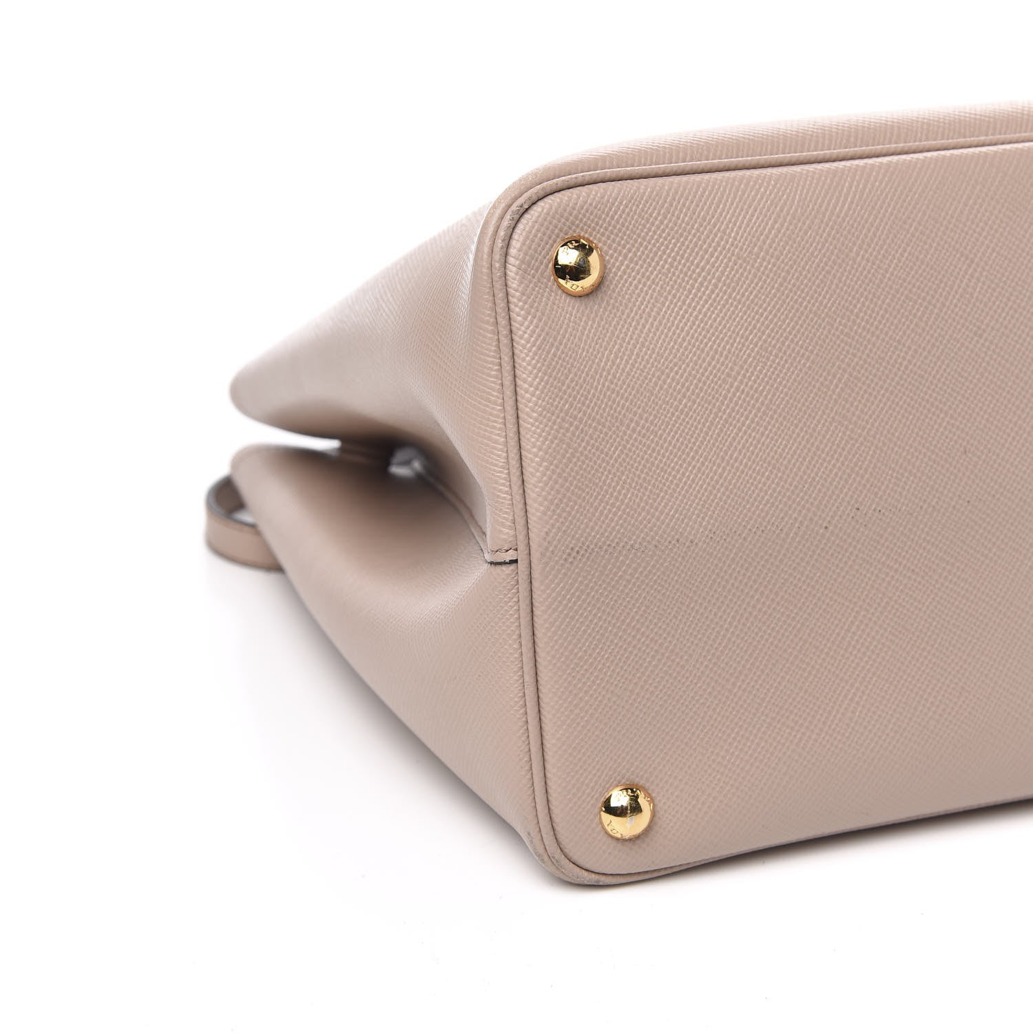 Prada Saffiano Cuir Large Double Bag Cammeo 7 of 9