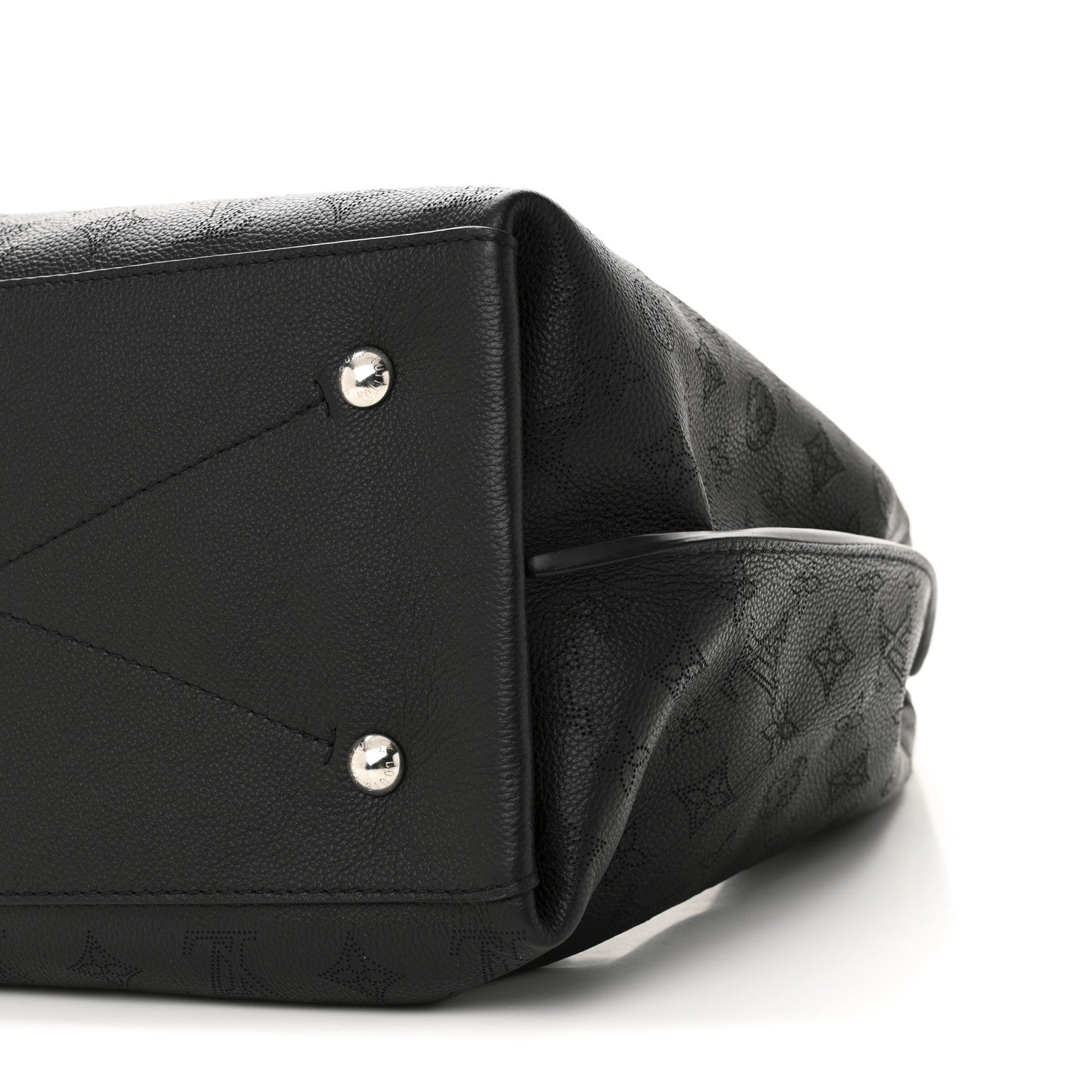 Louis Vuitton Mahina Carmel Hobo Black 9 of 9