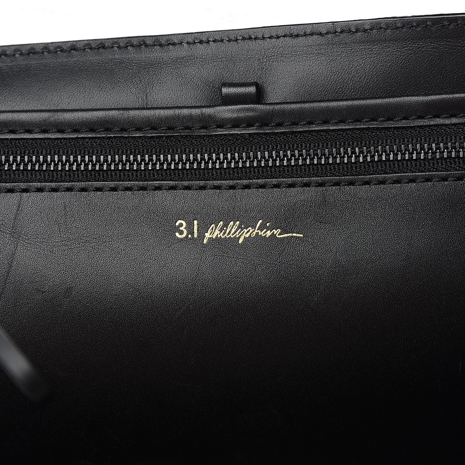 3.1 Phillip Lim 3.1 Textured Calfskin Large Colorblock Pashli Satchel Copper 5 of 14