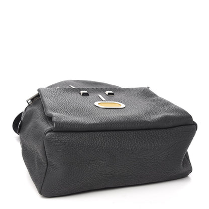 Fendi Calfskin Romano Selleria Faces No Words Emoticon Backpack Aslfalto 3 of 10