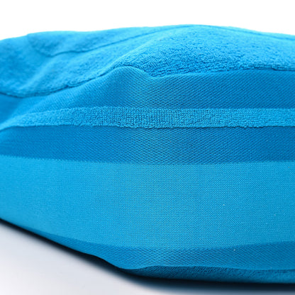 Chanel Terry Cotton CC Beach Tote Towel Set Blue 10 of 12