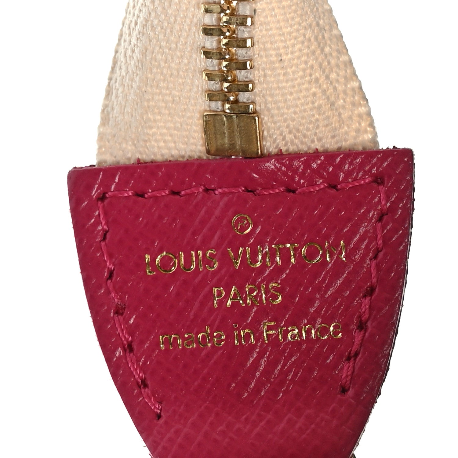 Louis Vuitton Damier Azur 2021 Christmas Animation Hollywood Mini Pochette Accessories Fuchsia 6 of 9