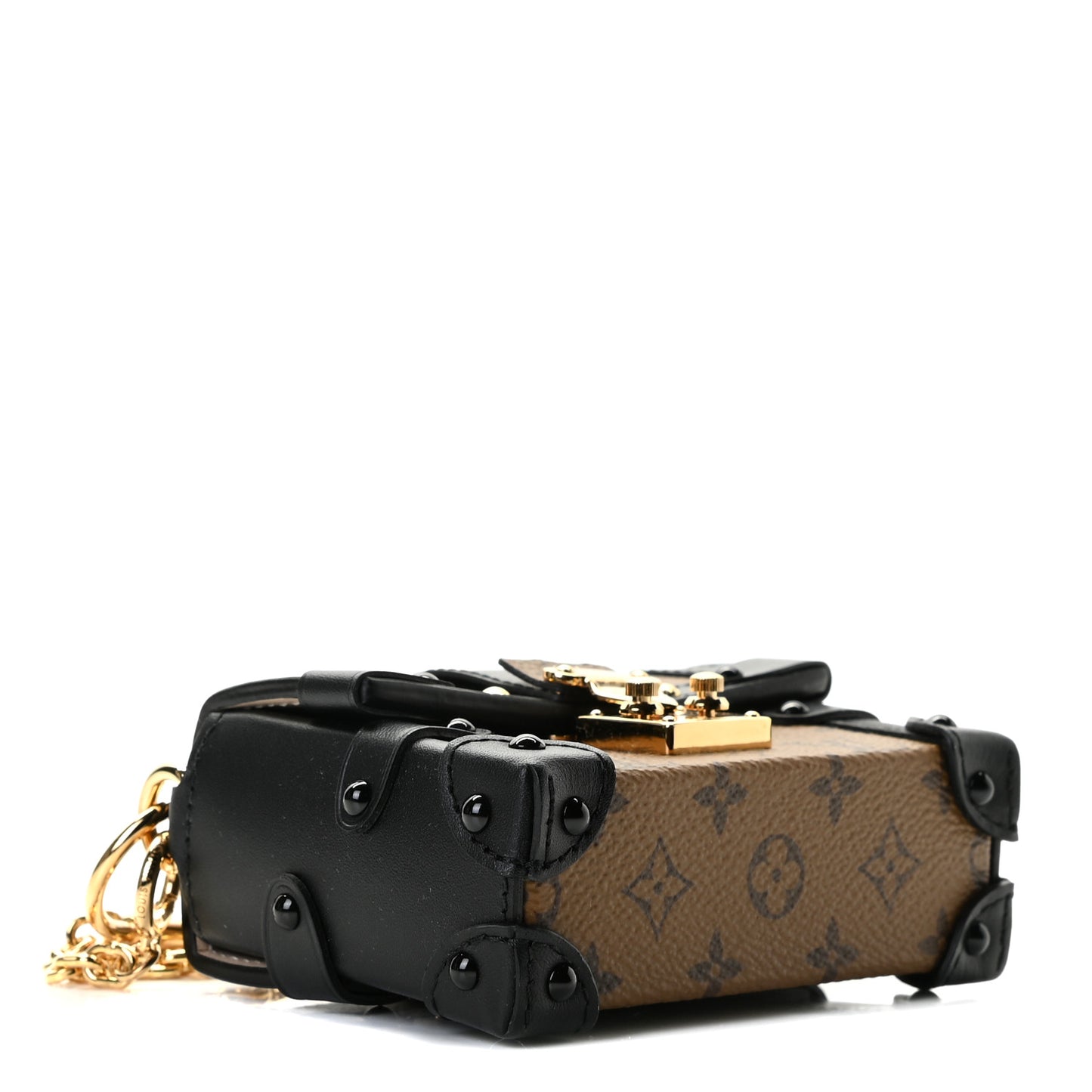 Reverse Monogram Essential Trunk Black