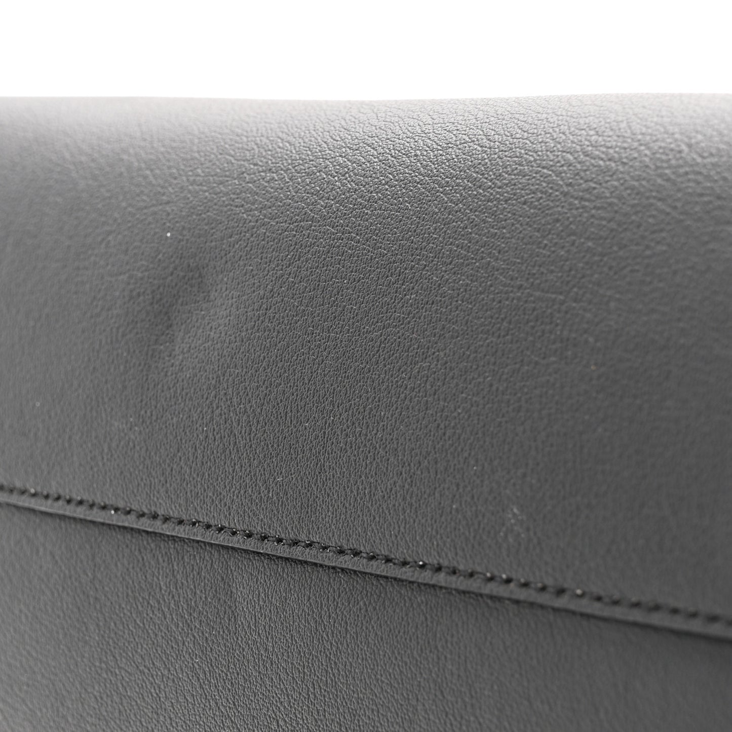 Calfskin Large Shopping Tote Black