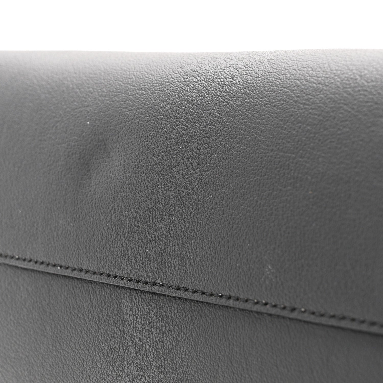 Saint Laurent Calfskin Large Shopping Tote Black 12 of 13