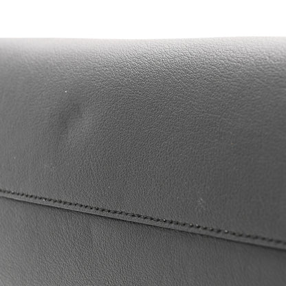 Saint Laurent Calfskin Large Shopping Tote Black 12 of 13