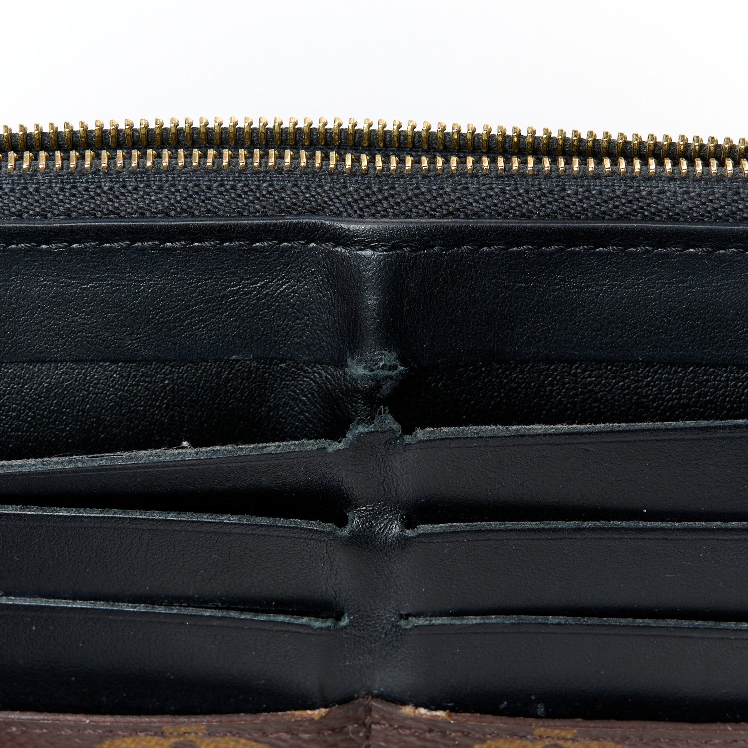 Louis Vuitton Monogram Slim Purse Black 10 of 10